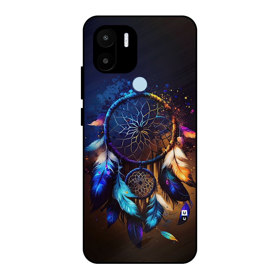 Dream Feather Metal Back Case for Redmi A2 Plus