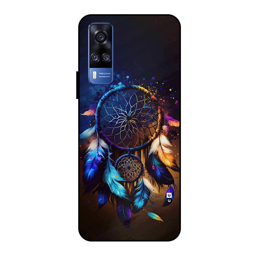 Dream Feather Metal Back Case for Vivo Y51