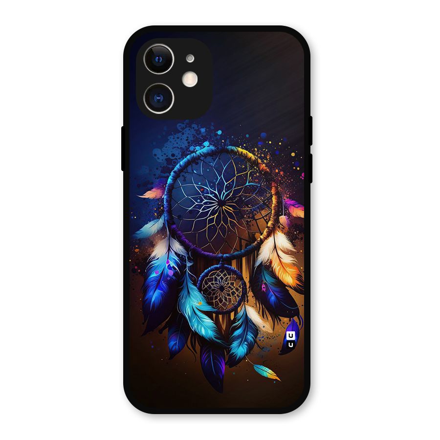 Dream Feather Metal Back Case for iPhone 12