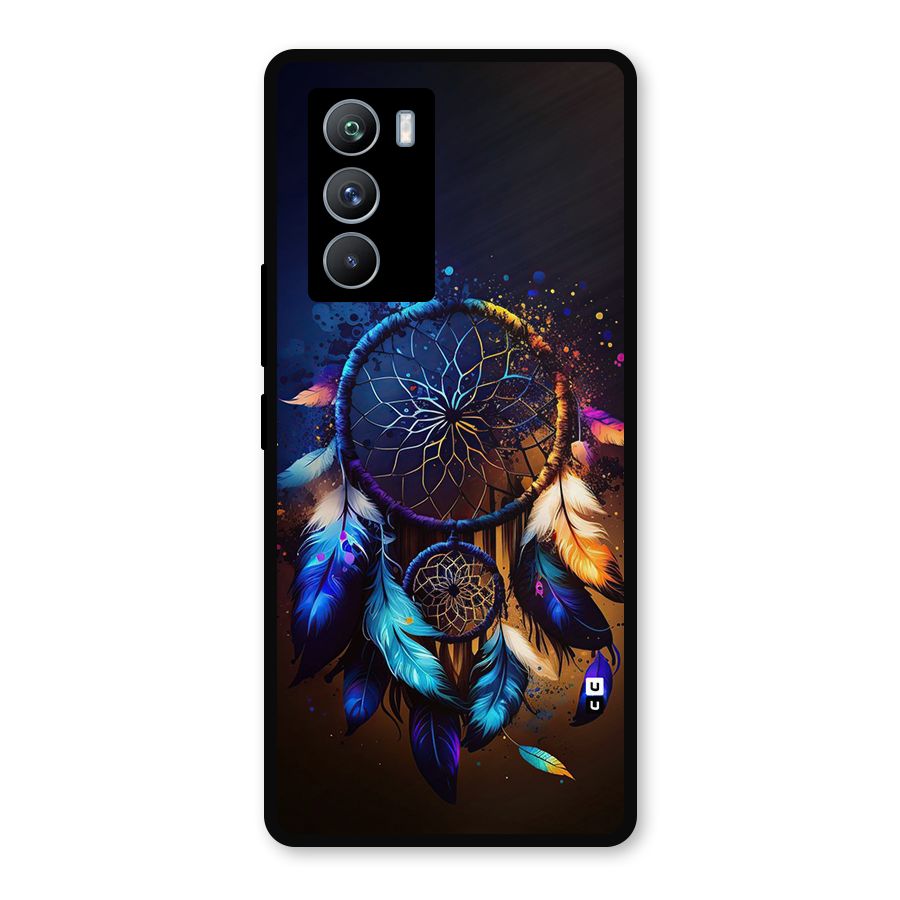 Dream Feather Metal Back Case for iQOO 9 SE