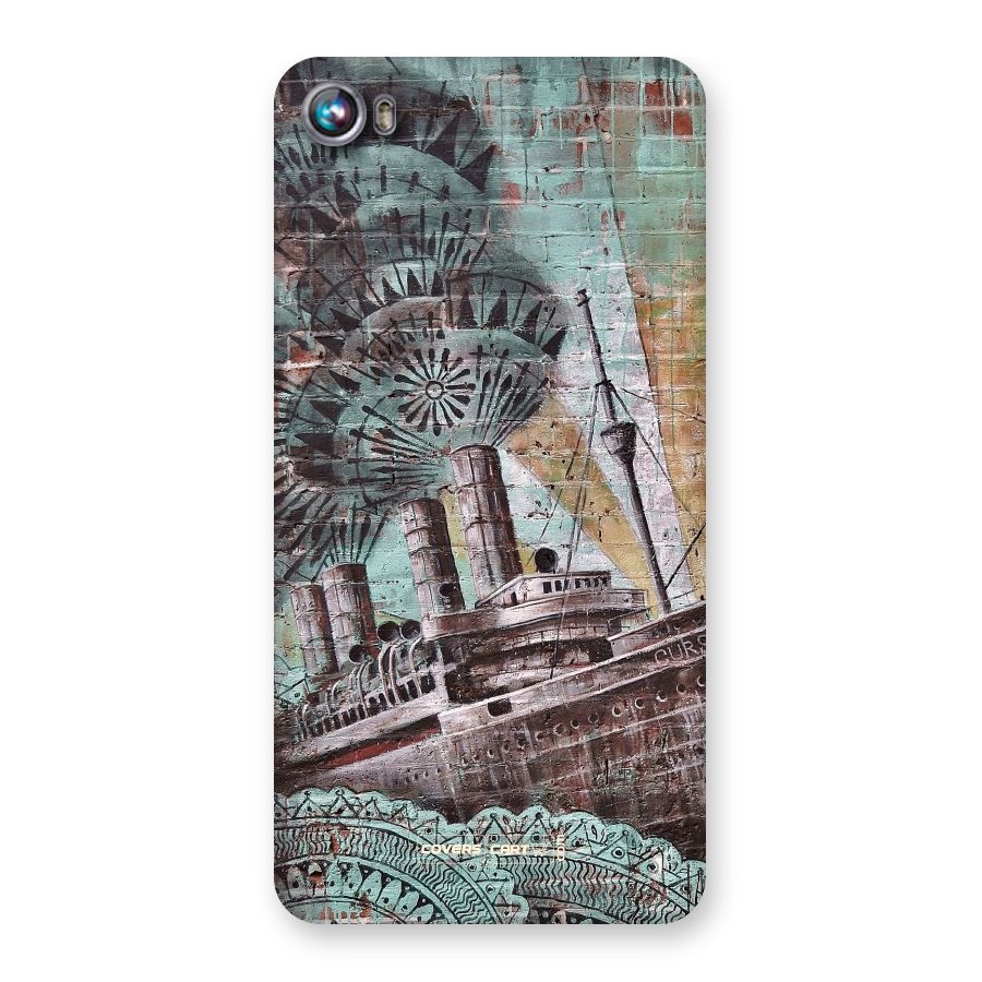 Dream Ship Back Case for Micromax Canvas Fire 4 A107