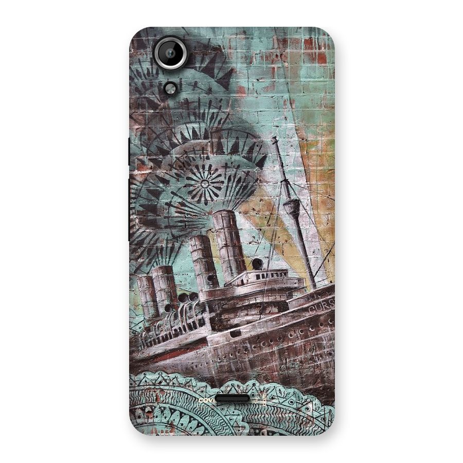 Dream Ship Back Case for Micromax Canvas Selfie Lens Q345