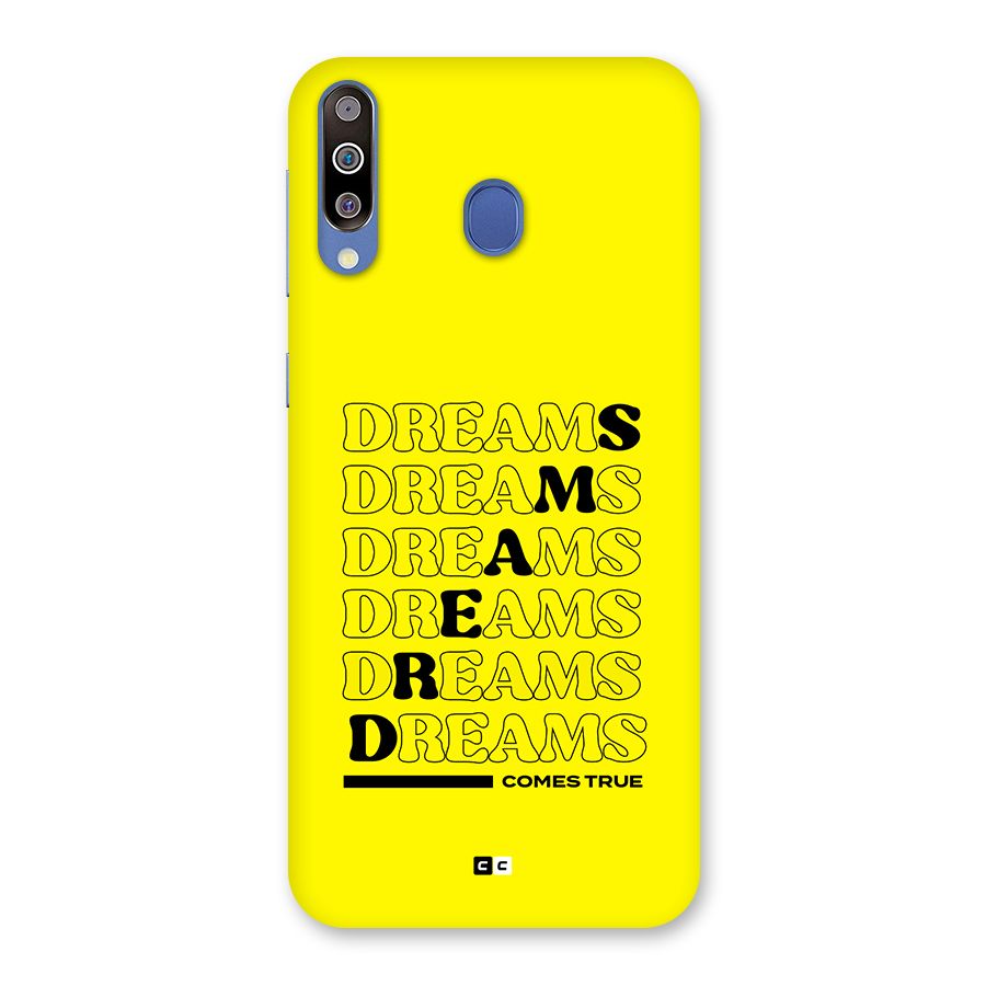 Dreams Comes True Back Case for Galaxy M30