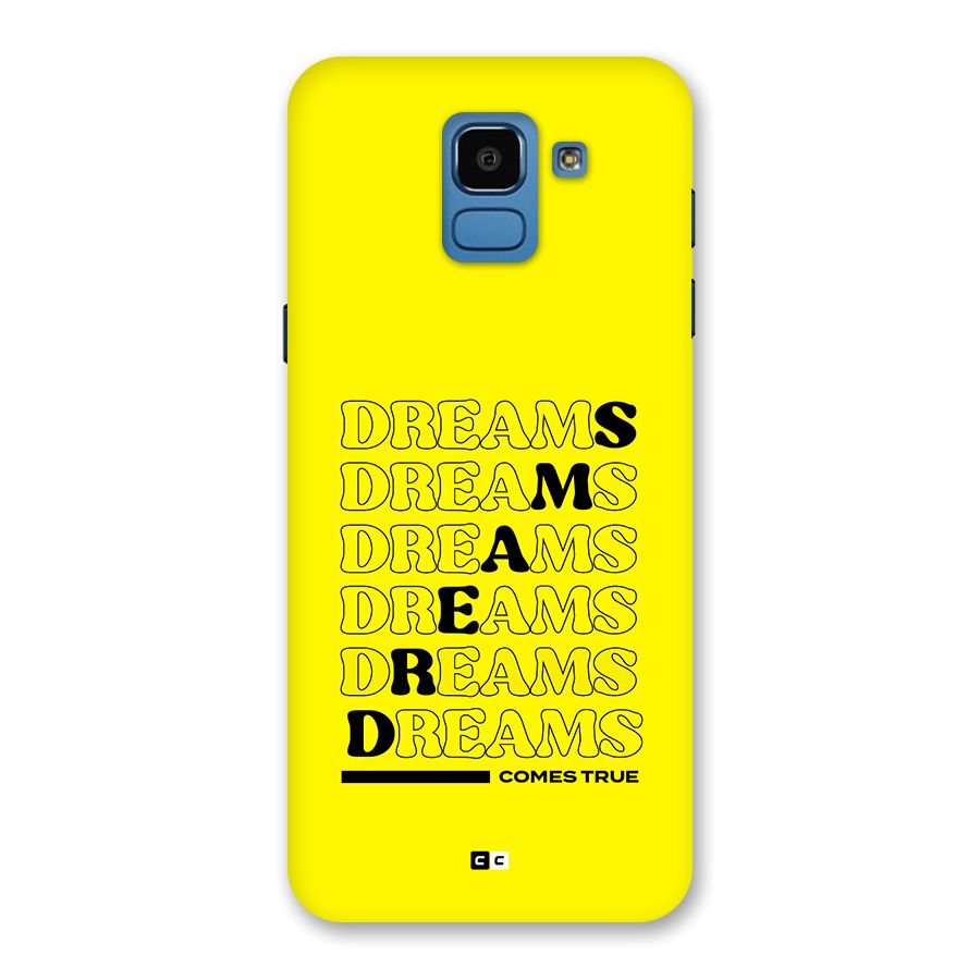 Dreams Comes True Back Case for Galaxy On6