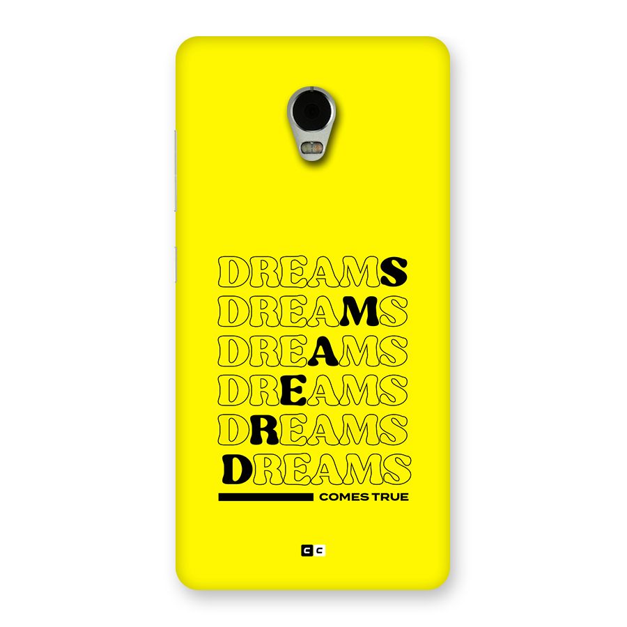 Dreams Comes True Back Case for Lenovo Vibe P1