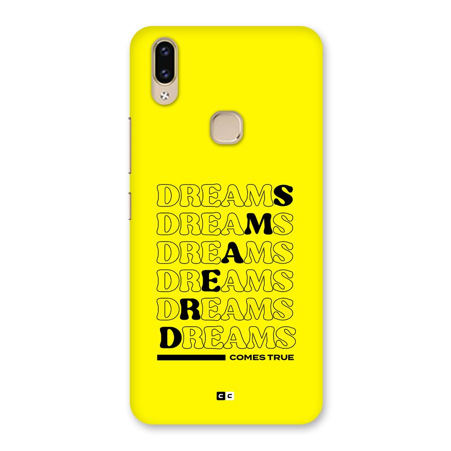 Dreams Comes True Back Case for Vivo V9 Youth