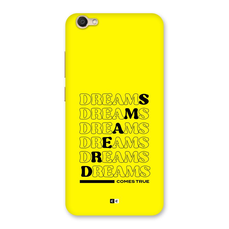 Dreams Comes True Back Case for Vivo Y67