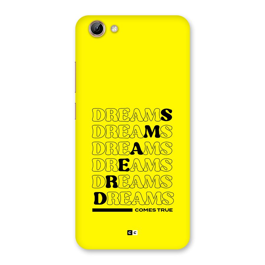 Dreams Comes True Back Case for Vivo Y71i