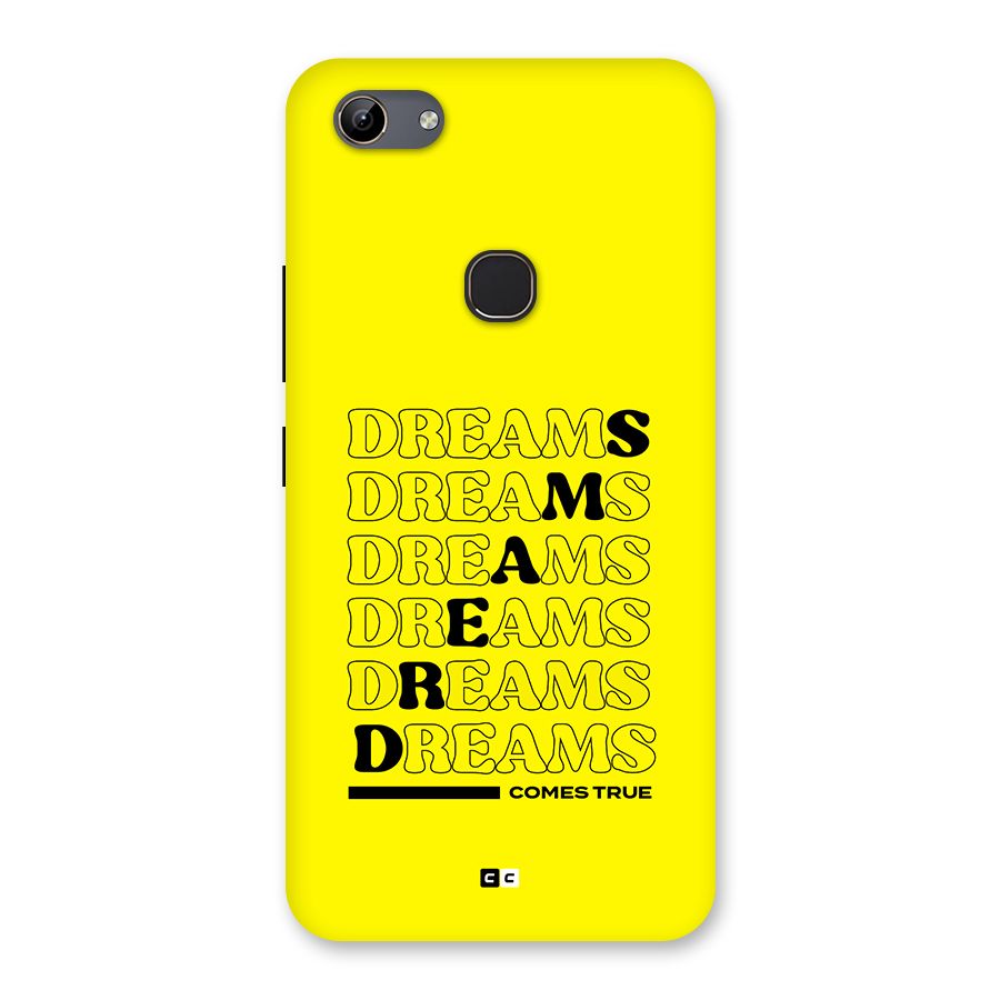 Dreams Comes True Back Case for Vivo Y81