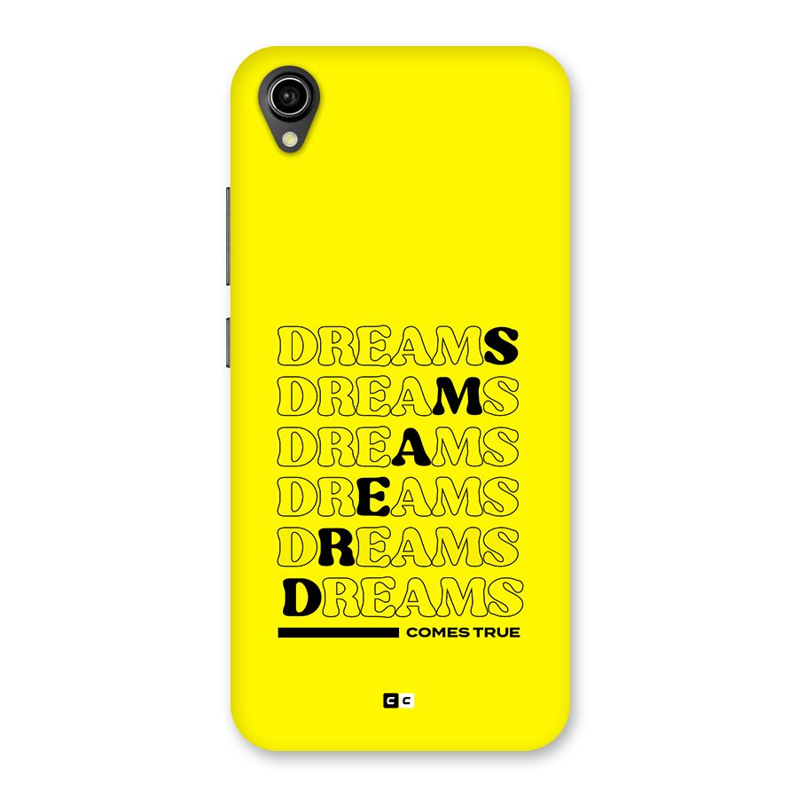 Dreams Comes True Back Case for Vivo Y90