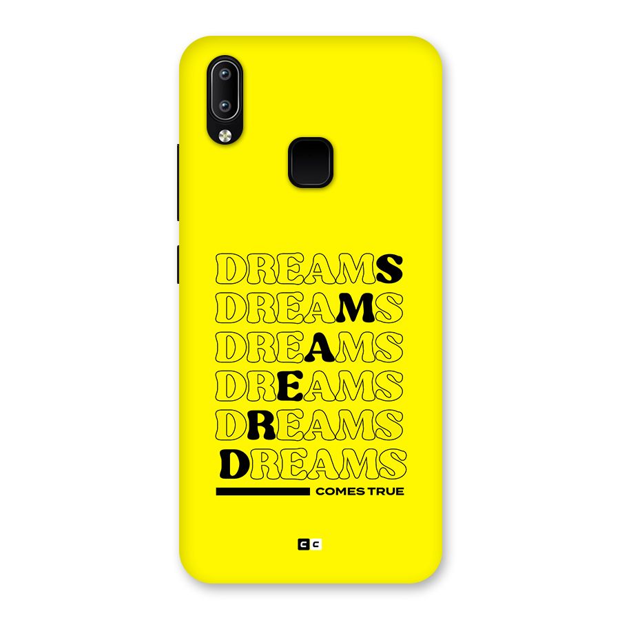 Dreams Comes True Back Case for Vivo Y95