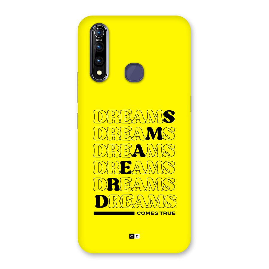 Dreams Comes True Back Case for Vivo Z1 Pro