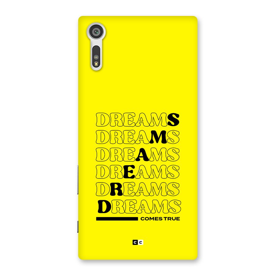 Dreams Comes True Back Case for Xperia XZ