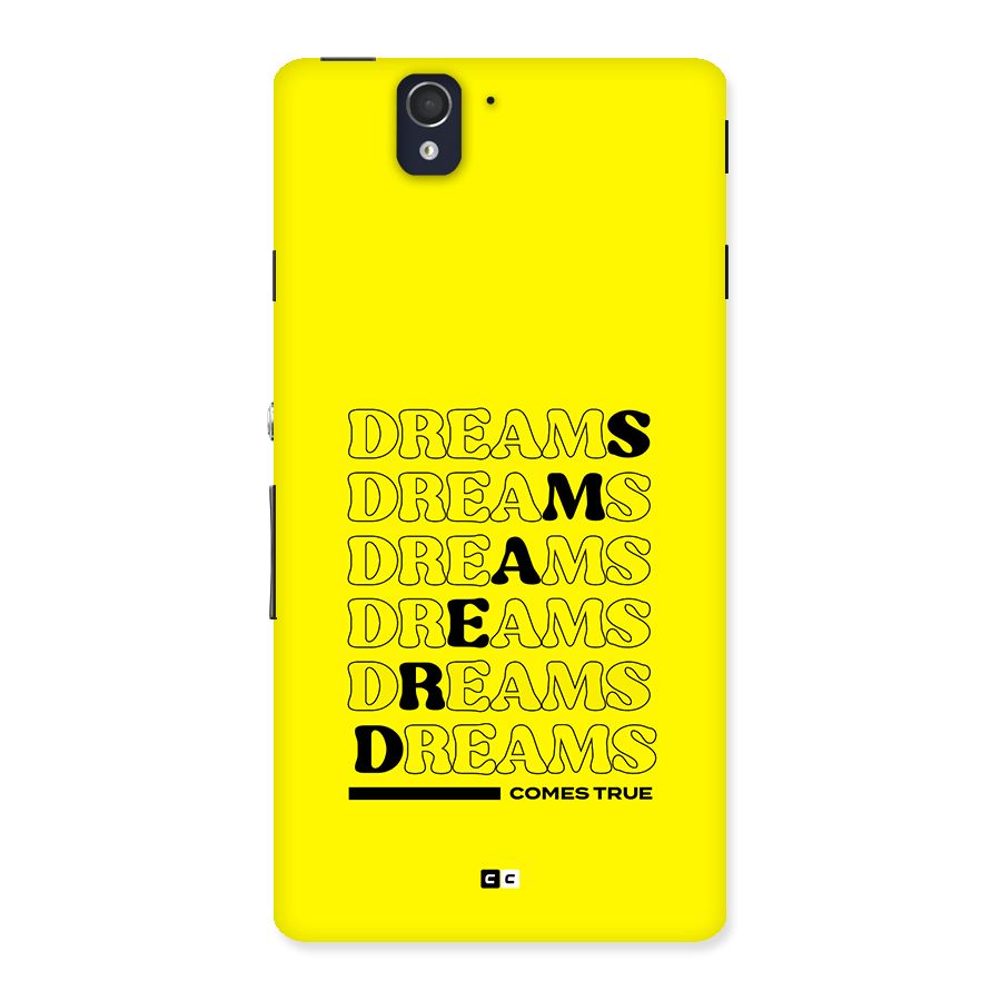 Dreams Comes True Back Case for Xperia Z