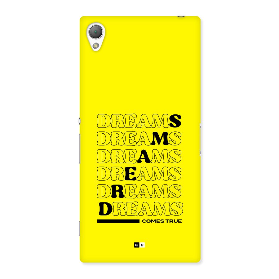 Dreams Comes True Back Case for Xperia Z3