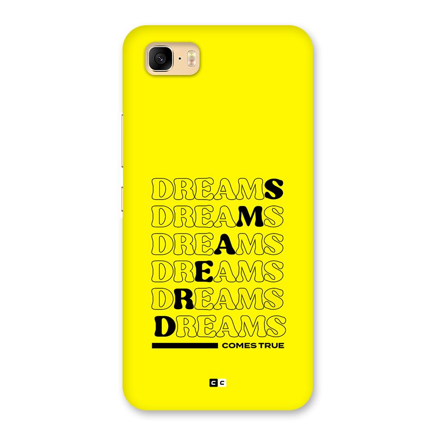 Dreams Comes True Back Case for Zenfone 3s Max