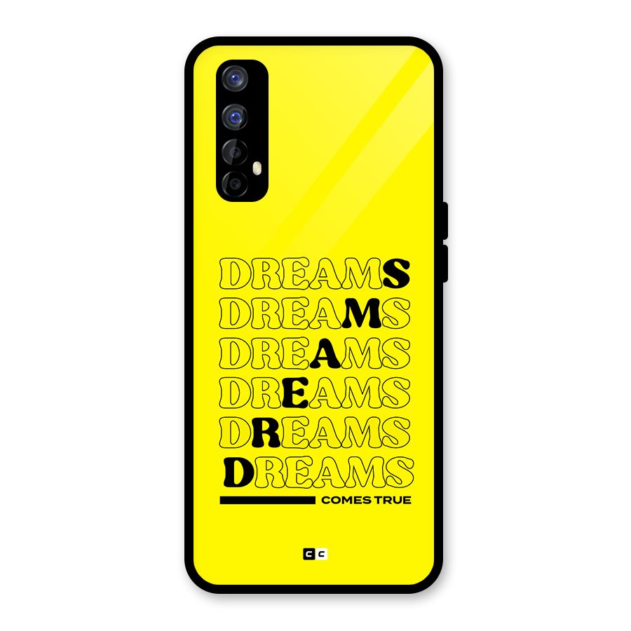 Dreams Comes True Glass Back Case for Realme Narzo 20 Pro