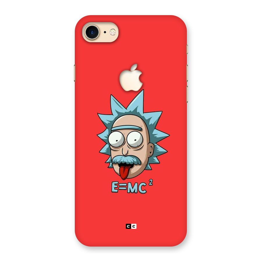 E is Equal Back Case for iPhone 7 Apple Cut