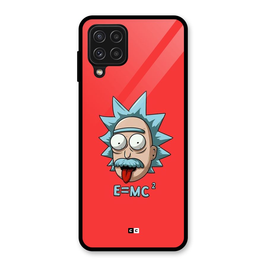 E is Equal Glass Back Case for Galaxy A22 4G