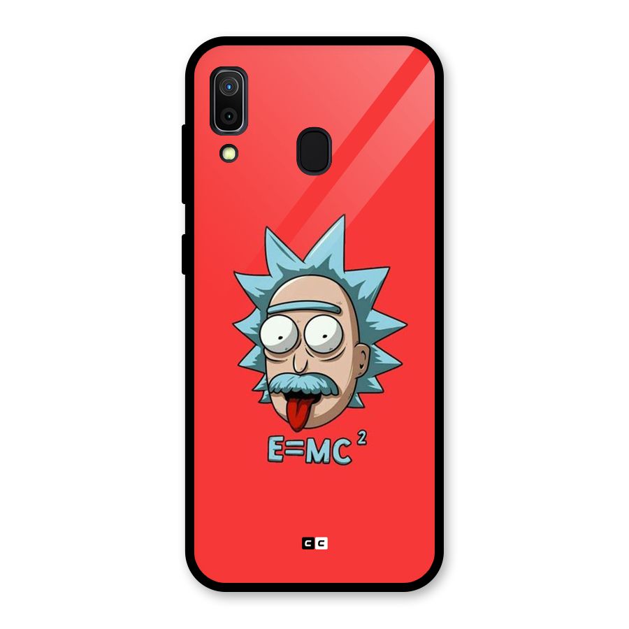 E is Equal Glass Back Case for Galaxy A30