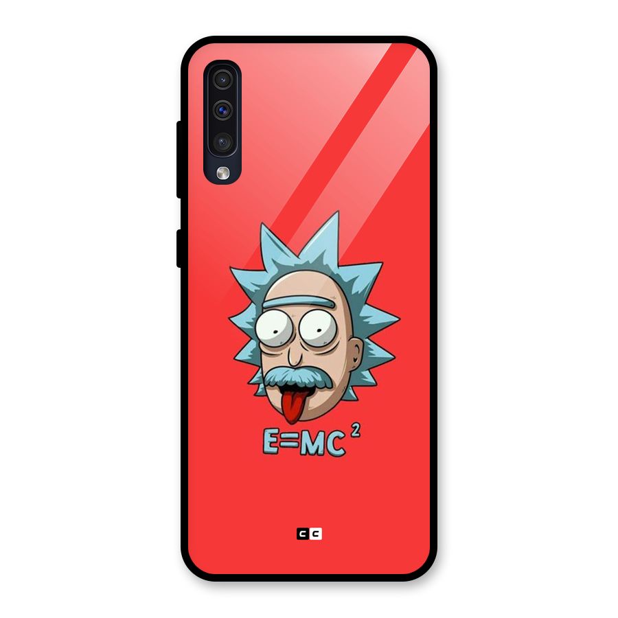 E is Equal Glass Back Case for Galaxy A50