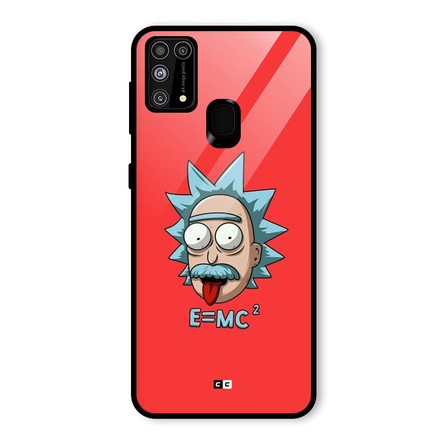 E is Equal Glass Back Case for Galaxy F41