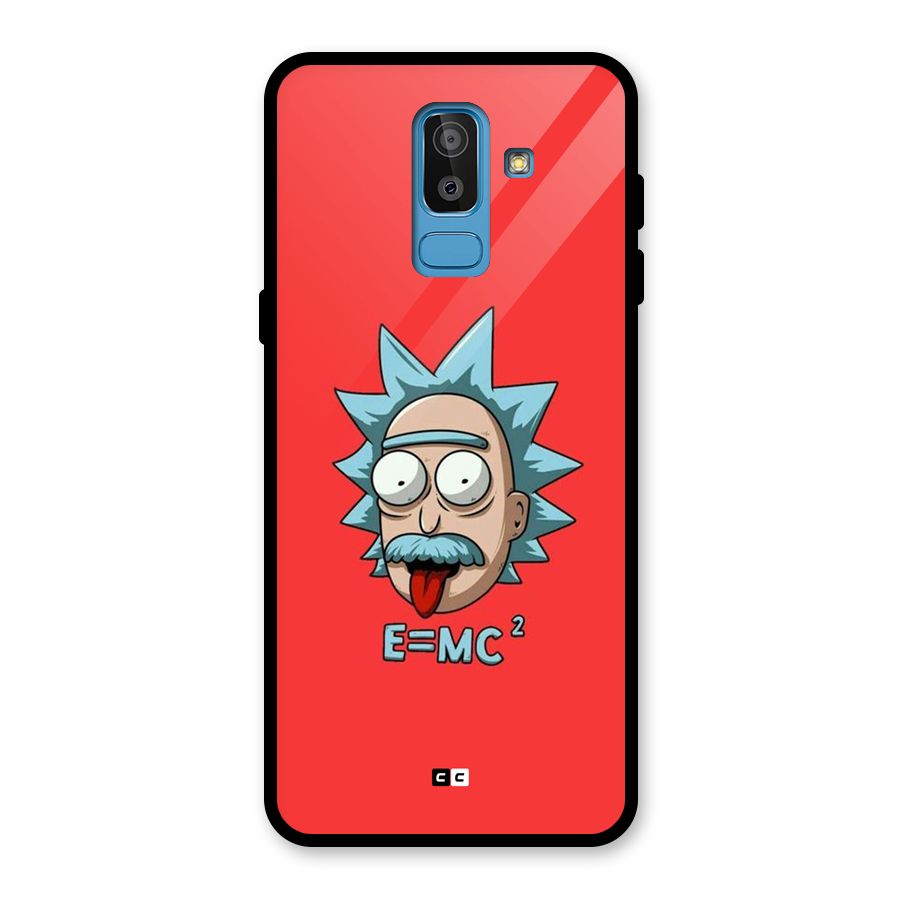E is Equal Glass Back Case for Galaxy J8