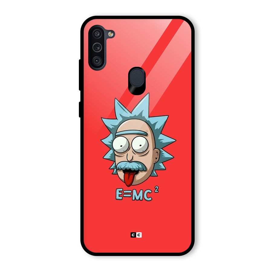 E is Equal Glass Back Case for Galaxy M11