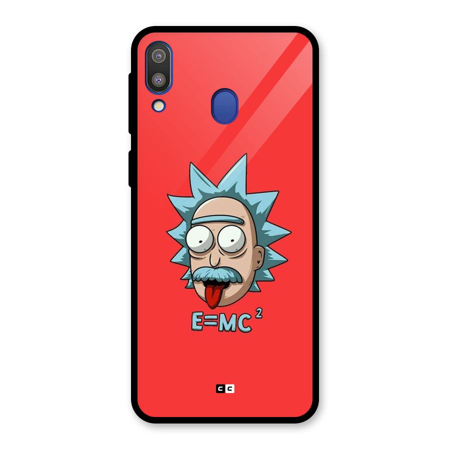 E is Equal Glass Back Case for Galaxy M20
