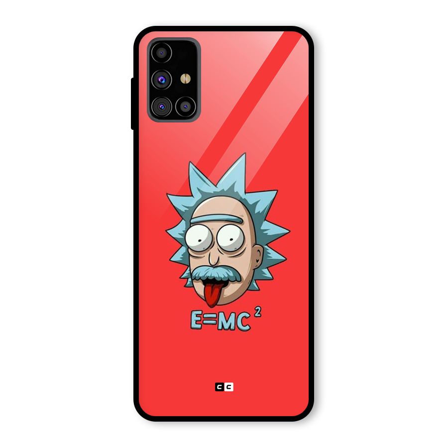 E is Equal Glass Back Case for Galaxy M31s