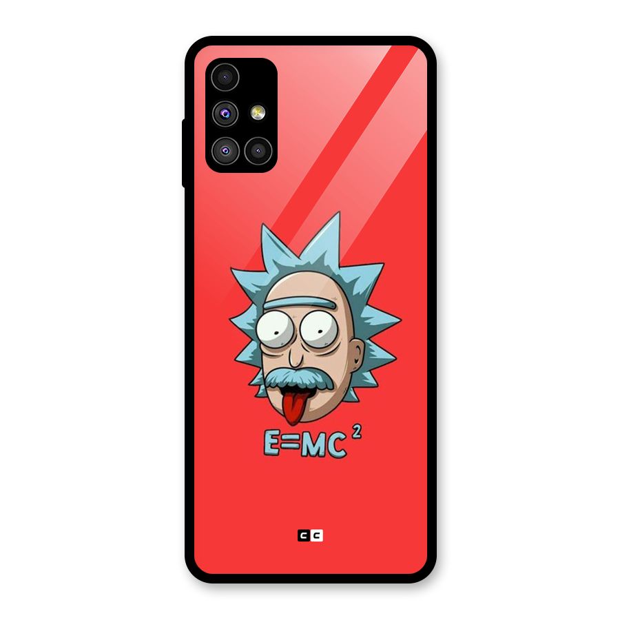 E is Equal Glass Back Case for Galaxy M51