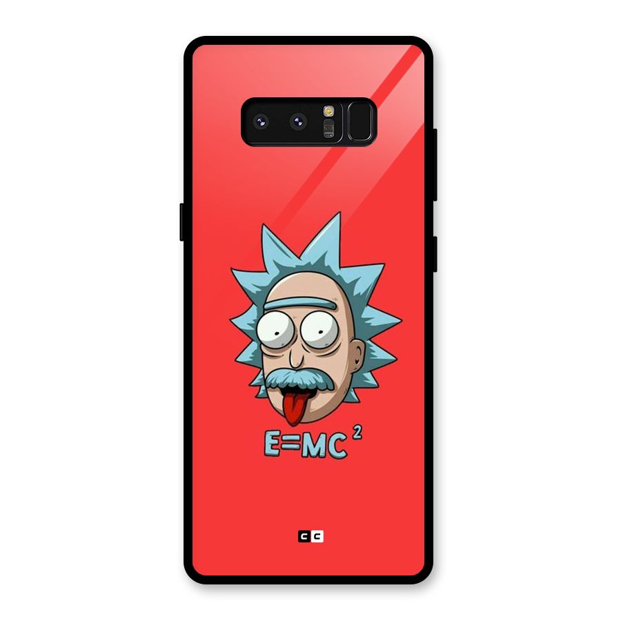 E is Equal Glass Back Case for Galaxy Note 8