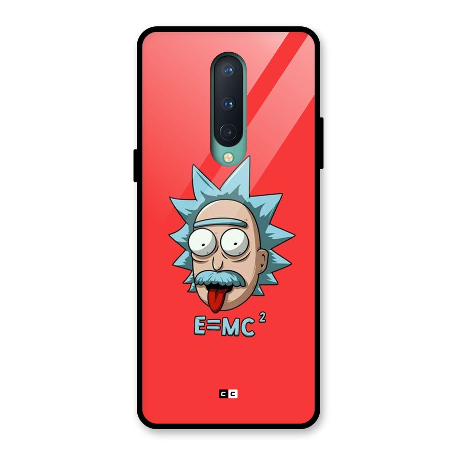 E is Equal Glass Back Case for OnePlus 8