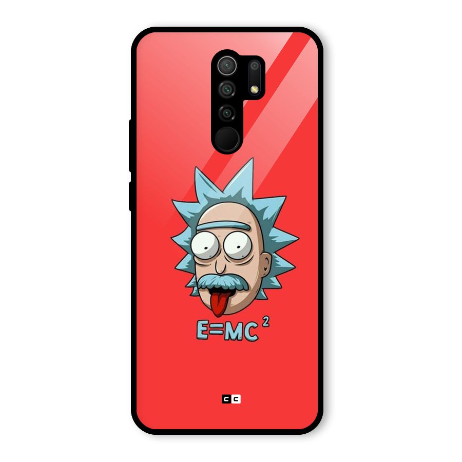 E is Equal Glass Back Case for Poco M2