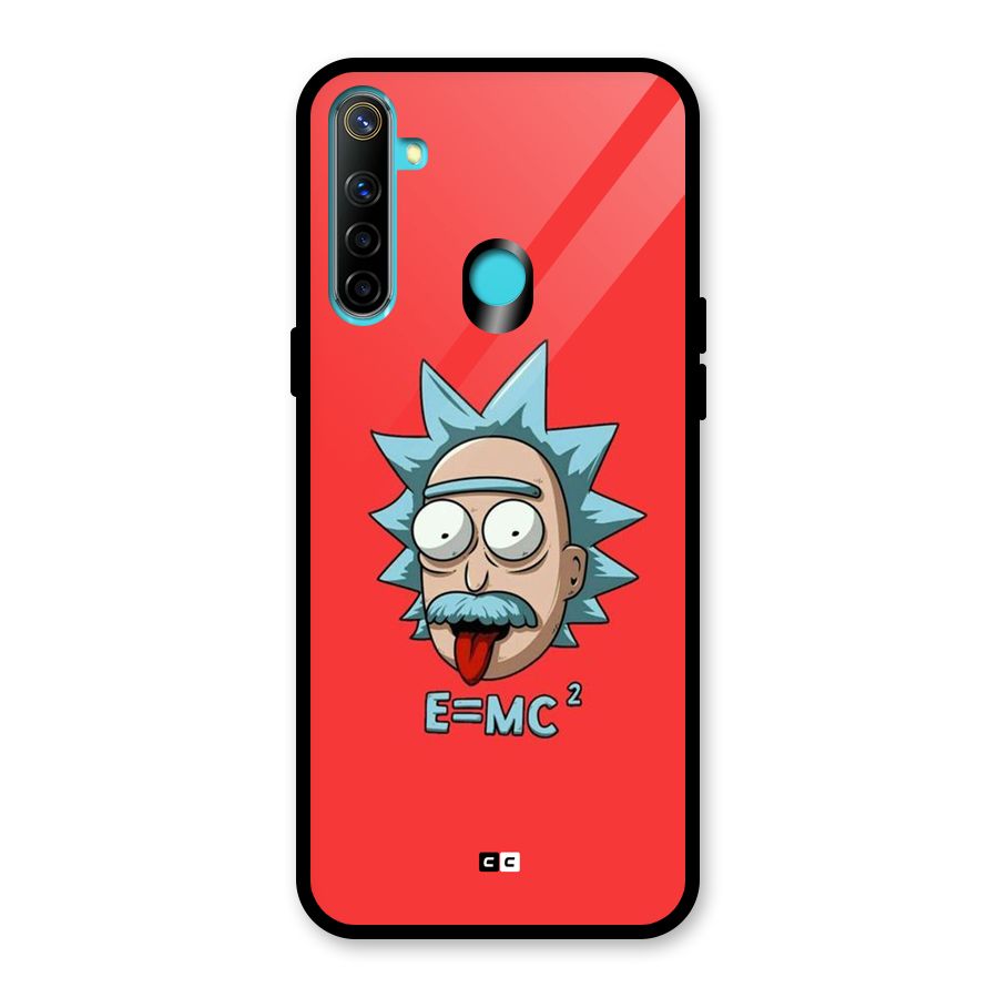 E is Equal Glass Back Case for Realme 5i