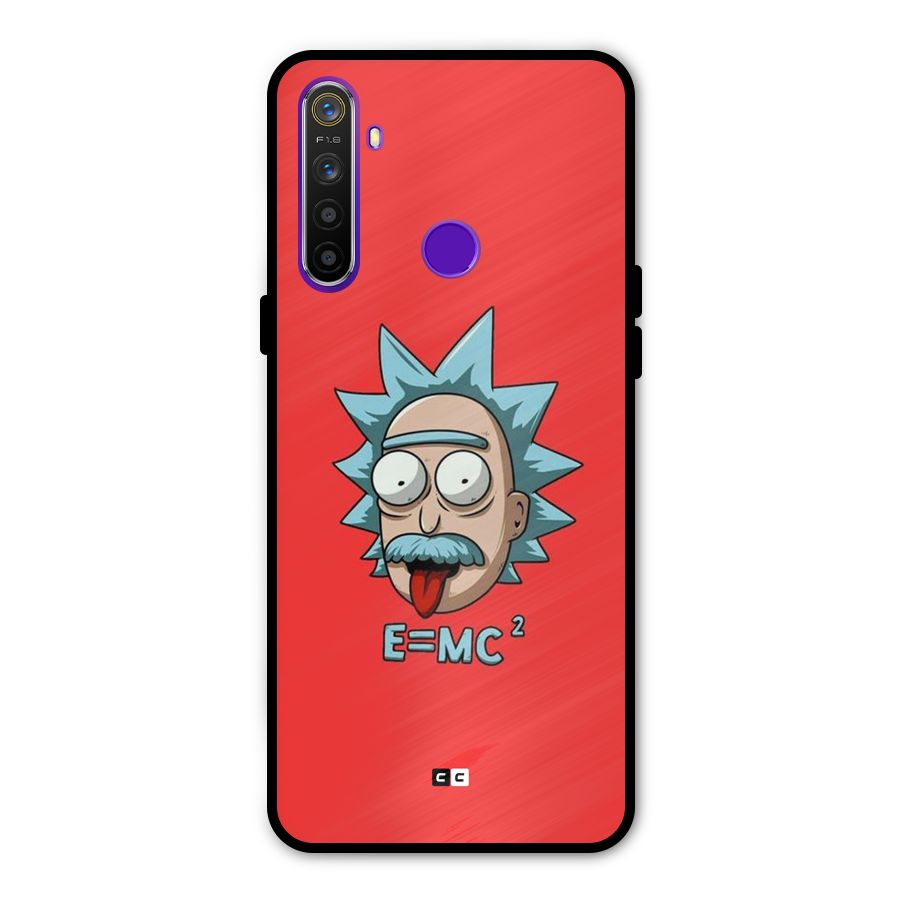 E is Equal Glass Back Case for Realme 5s