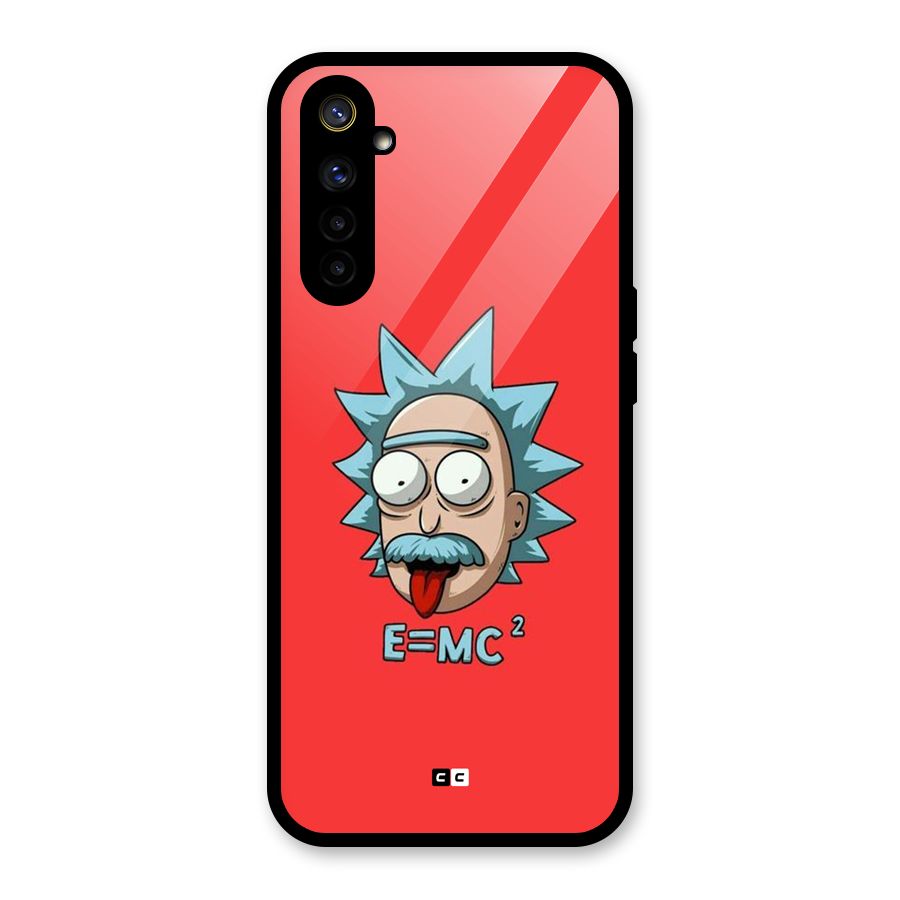 E is Equal Glass Back Case for Realme 6