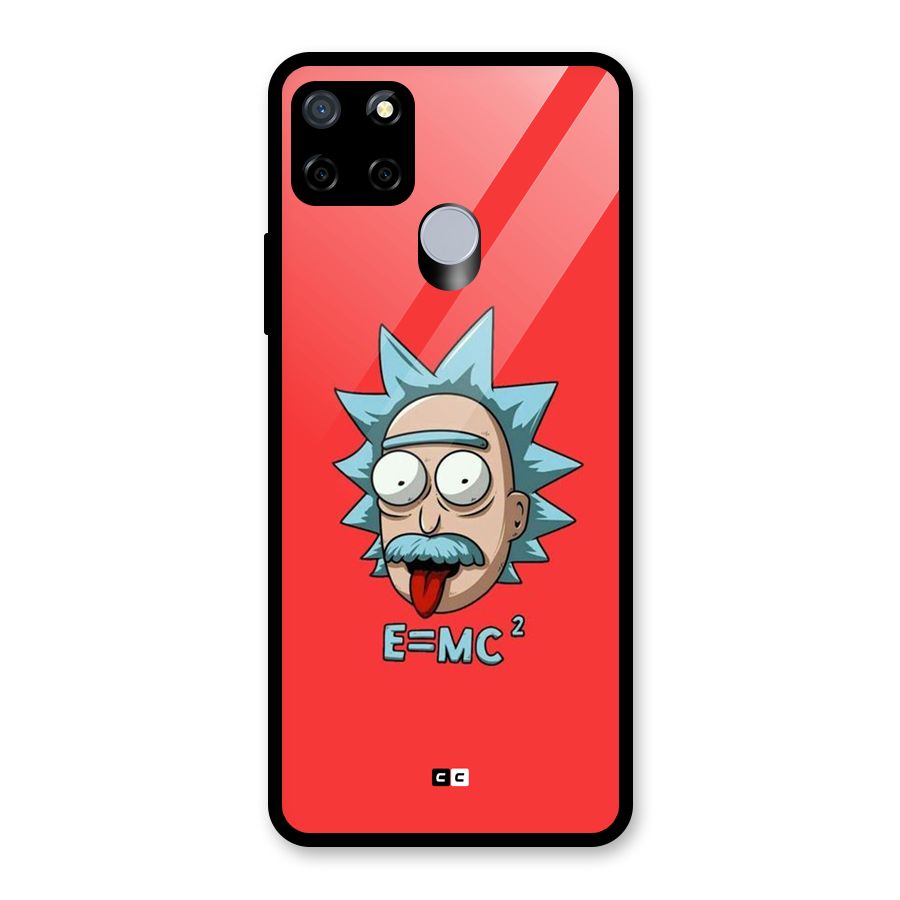 E is Equal Glass Back Case for Realme C15