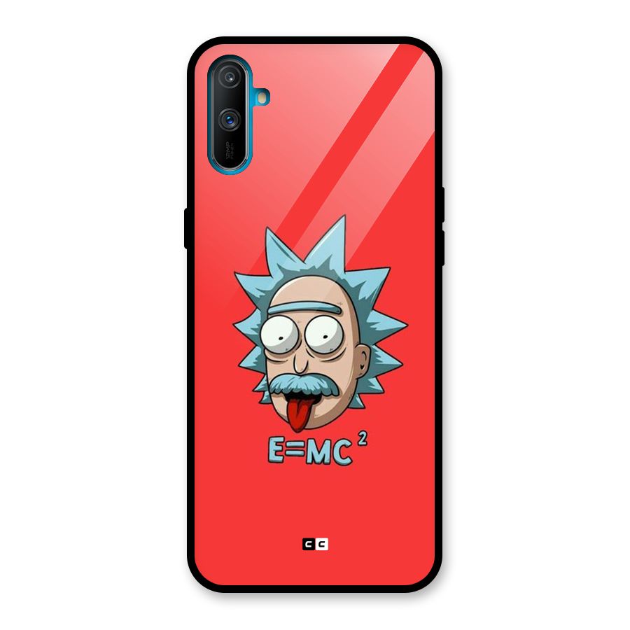 E is Equal Glass Back Case for Realme C3