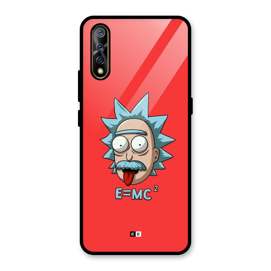E is Equal Glass Back Case for Vivo S1