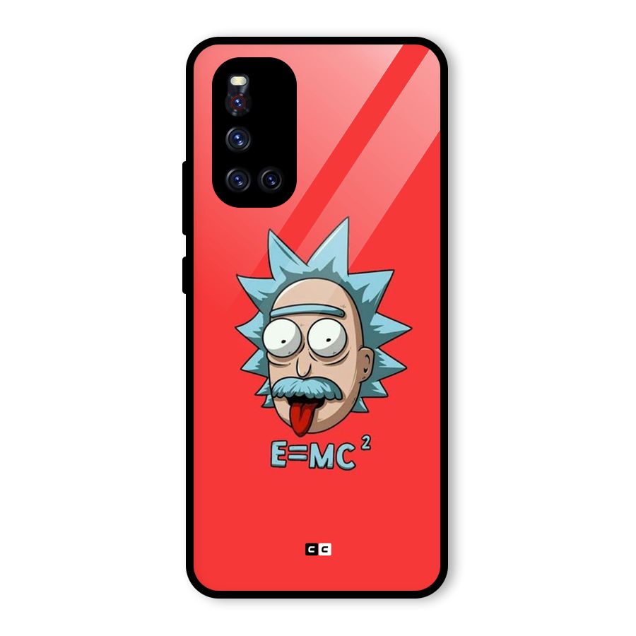 E is Equal Glass Back Case for Vivo V19
