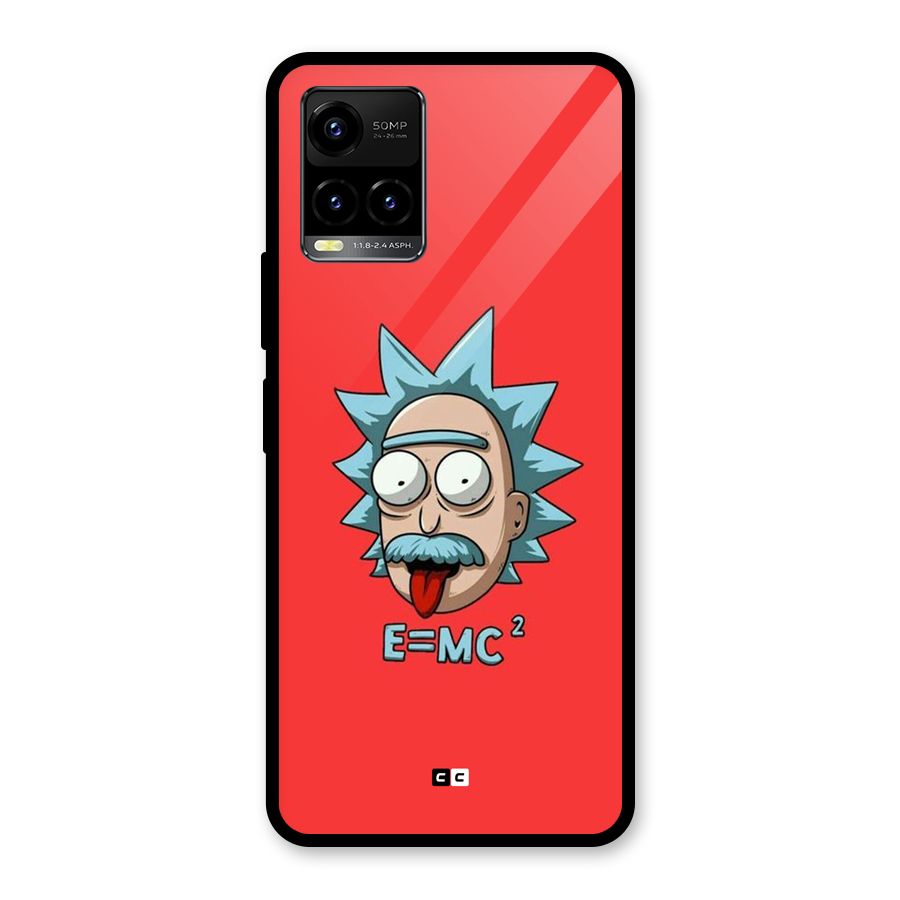 E is Equal Glass Back Case for Vivo Y21T