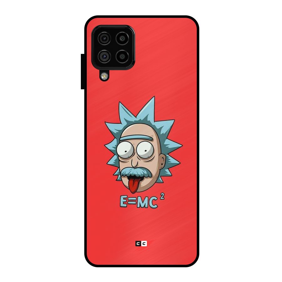 E is Equal Metal Back Case for Galaxy A22 4G