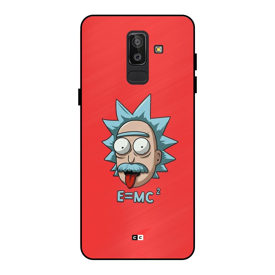 E is Equal Metal Back Case for Galaxy J8