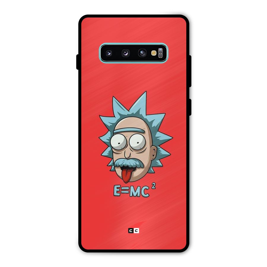 E is Equal Metal Back Case for Galaxy S10 Plus