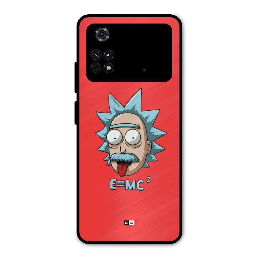 E is Equal Metal Back Case for Poco M4 Pro 4G