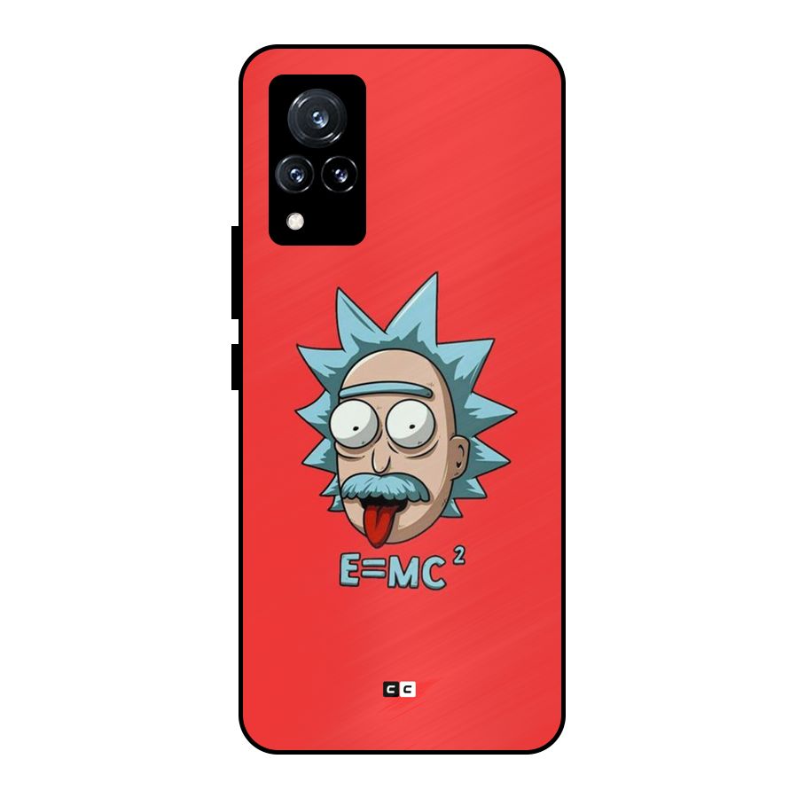 E is Equal Metal Back Case for Vivo V21 5G