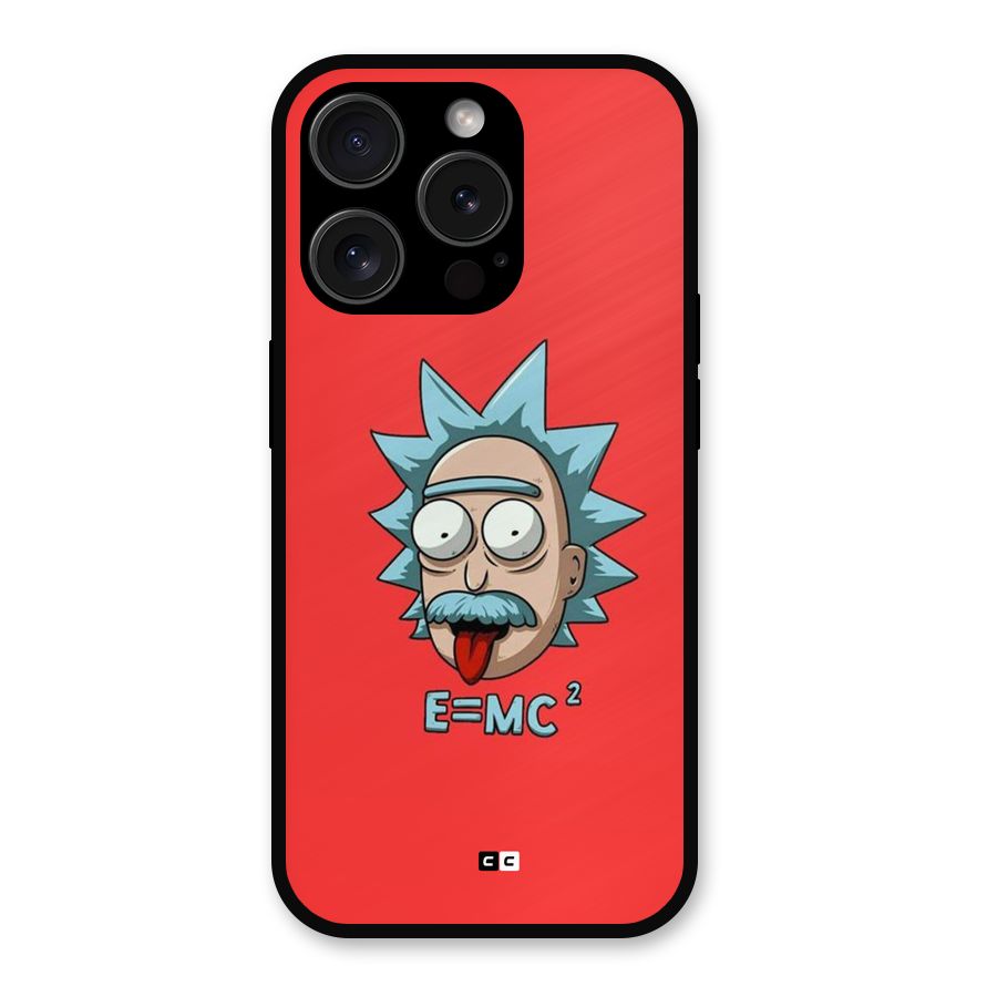 E is Equal Metal Back Case for iPhone 15 Pro