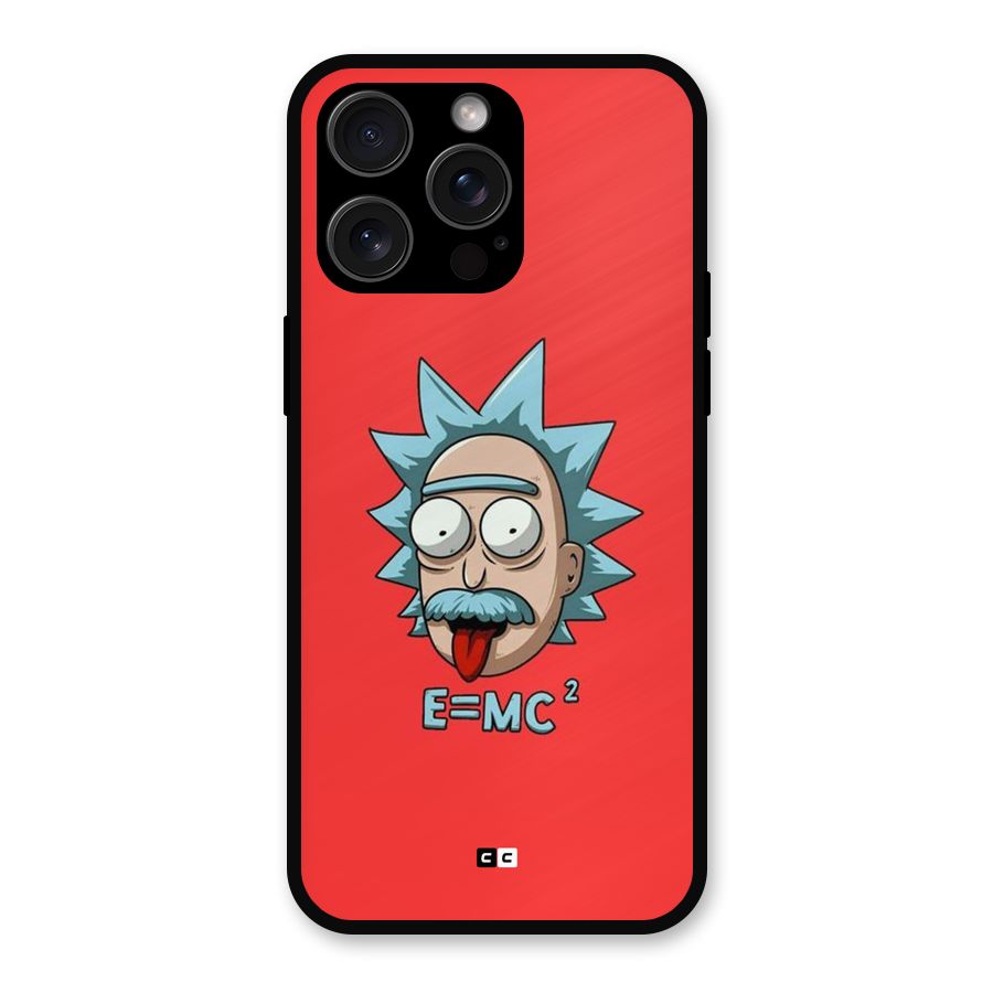 E is Equal Metal Back Case for iPhone 15 Pro Max