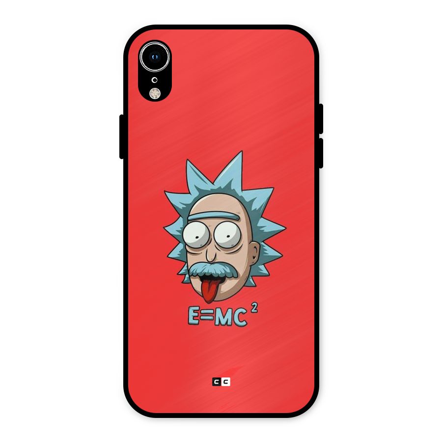 E is Equal Metal Back Case for iPhone XR